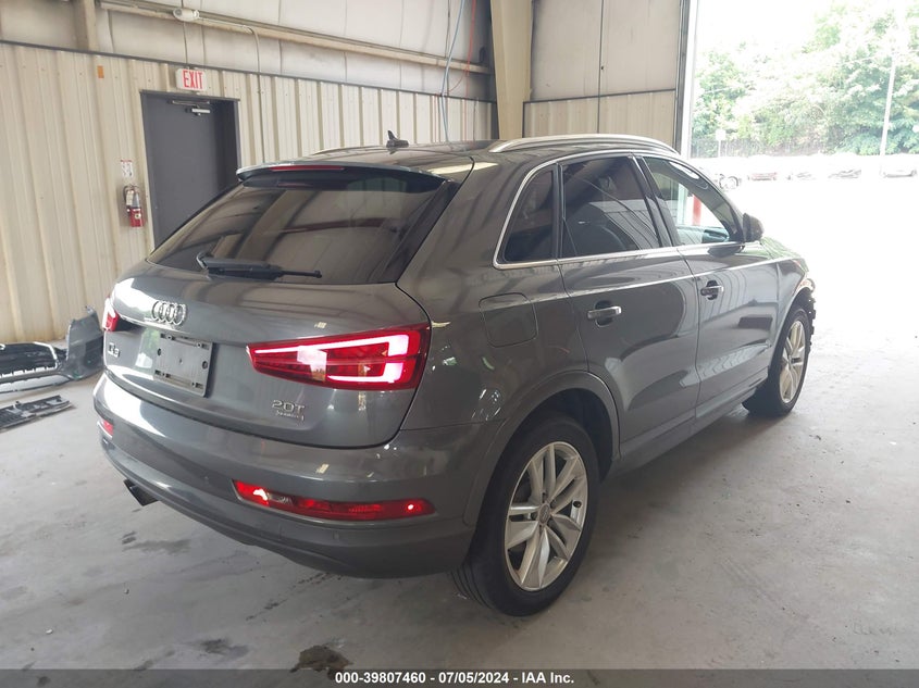 2016 Audi Q3 2.0T Premium Plus VIN: WA1EFCFS1GR023849 Lot: 39807460