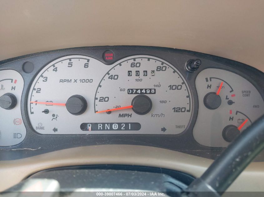 2003 Ford Ranger Xlt VIN: 1FTYR15E23TA42191 Lot: 39807466