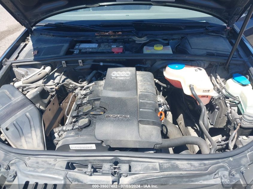 2008 Audi A4 2.0T/2.0T Avant Special Edition VIN: WAUKF78E58A109699 Lot: 39807482