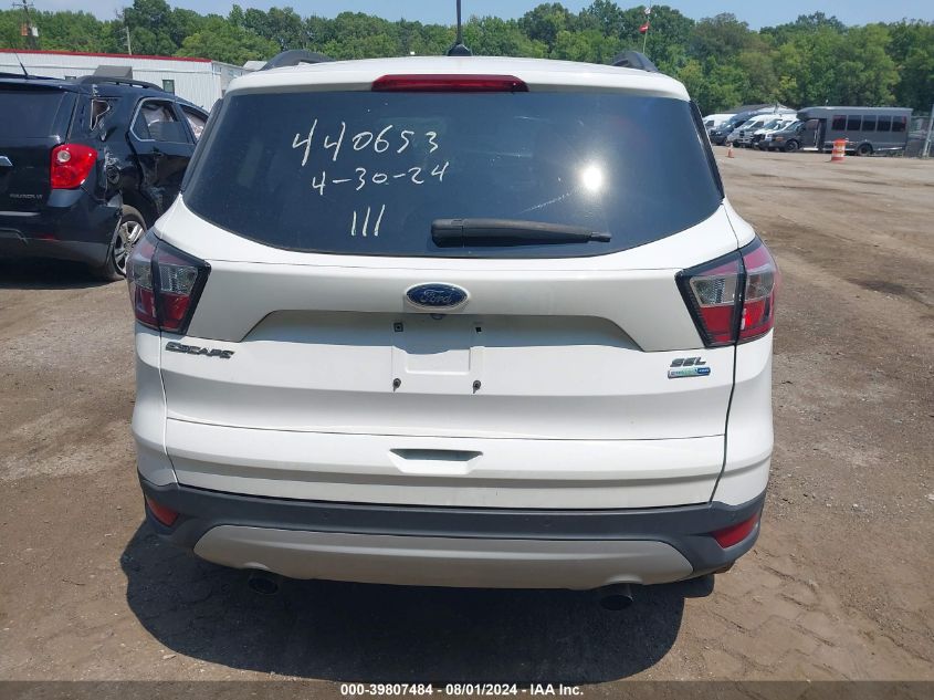 2018 Ford Escape Sel VIN: 1FMCU9HD6JUA81427 Lot: 39807484