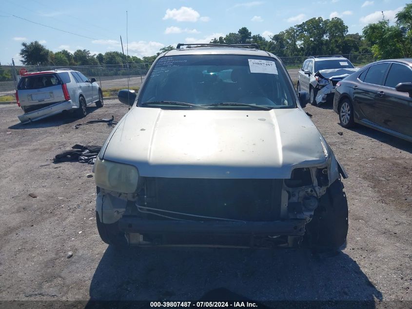 2001 Ford Escape Xlt VIN: 1FMYU04181KA35056 Lot: 39807487