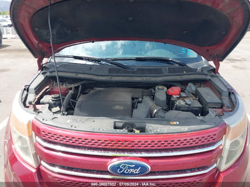 2013 Ford Explorer Limited VIN: 1FM5K7F89DGA94250 Lot: 39807502