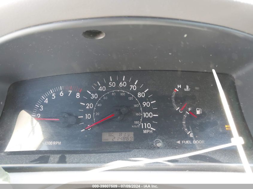 2005 Toyota Corolla Ce/Le/S VIN: 1NXBR32E45Z356309 Lot: 39807509