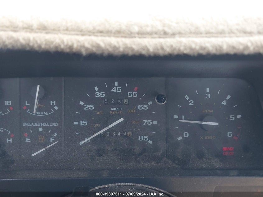 1990 Ford Ranger Super Cab VIN: 1FTCR14TXLPB71640 Lot: 39807511