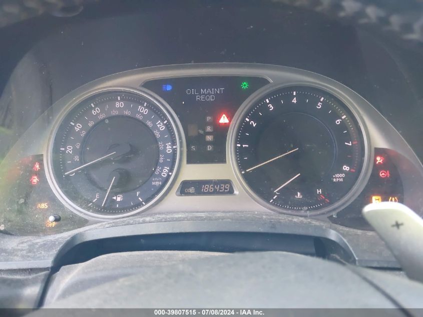 2009 Lexus Is 250 VIN: JTHBK262295097613 Lot: 39807515