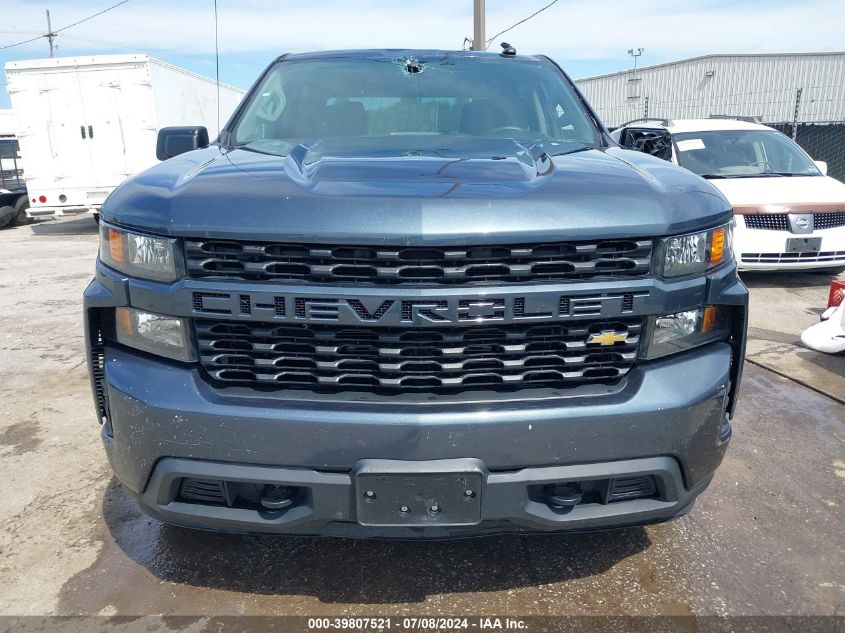 2020 Chevrolet Silverado 1500 2Wd Short Bed Custom VIN: 3GCPWBEK7LG451350 Lot: 39807521