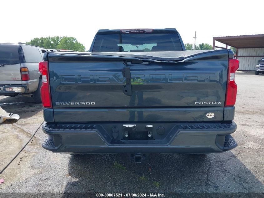 2020 Chevrolet Silverado 1500 2Wd Short Bed Custom VIN: 3GCPWBEK7LG451350 Lot: 39807521