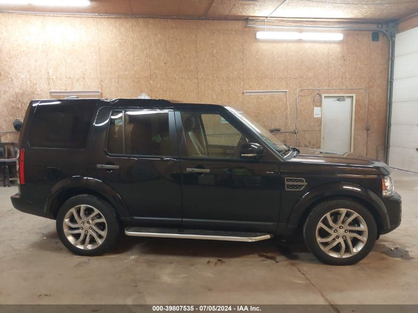 2016 Land Rover Lr4 VIN: SALAG2V61GA826166 Lot: 39807535