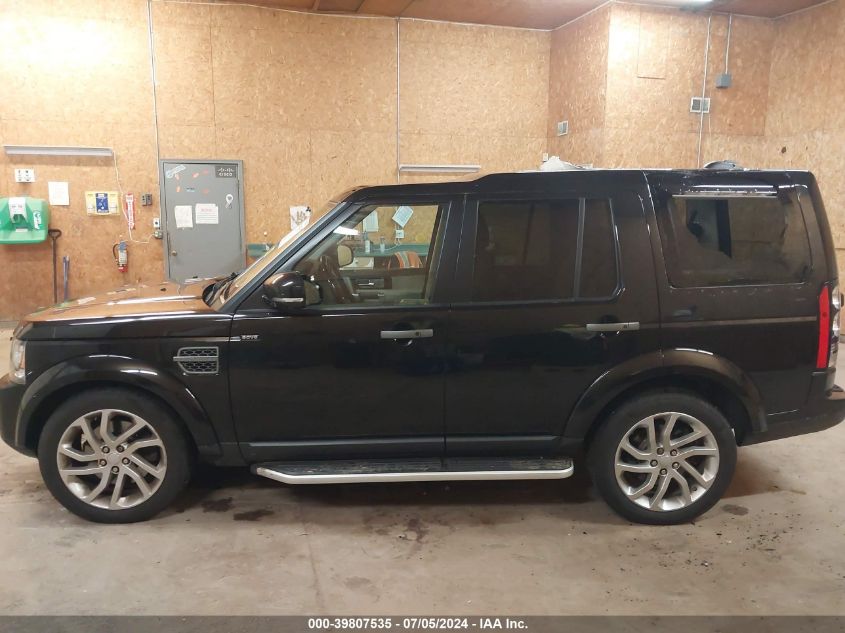 2016 Land Rover Lr4 VIN: SALAG2V61GA826166 Lot: 39807535