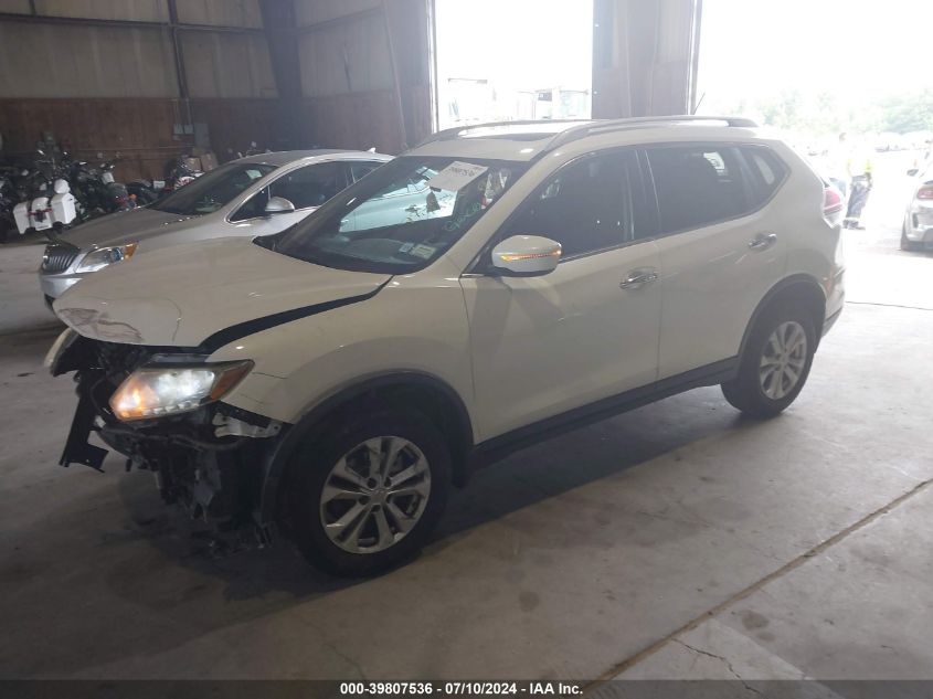 2014 Nissan Rogue S/Sl/Sv VIN: 5N1AT2MV9EC759454 Lot: 39807536