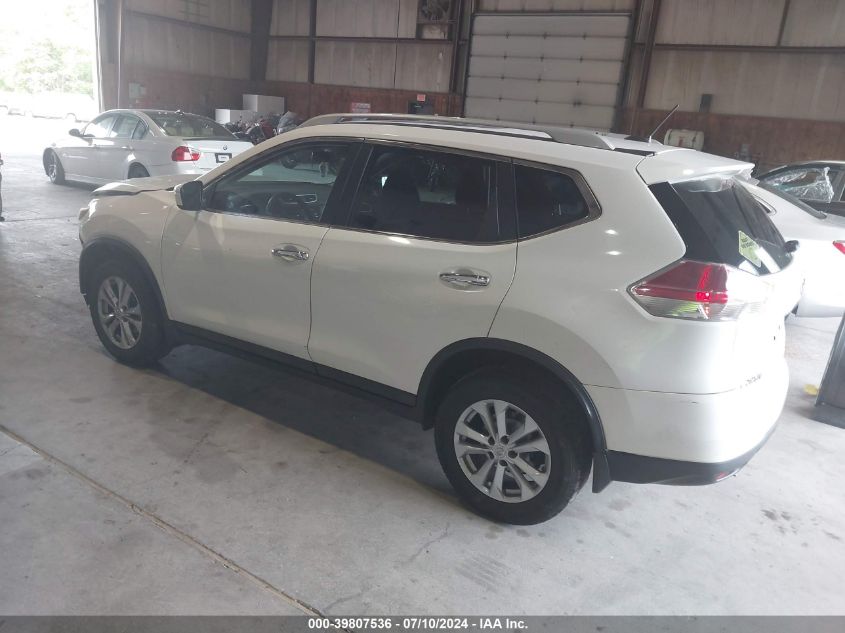 2014 Nissan Rogue S/Sl/Sv VIN: 5N1AT2MV9EC759454 Lot: 39807536