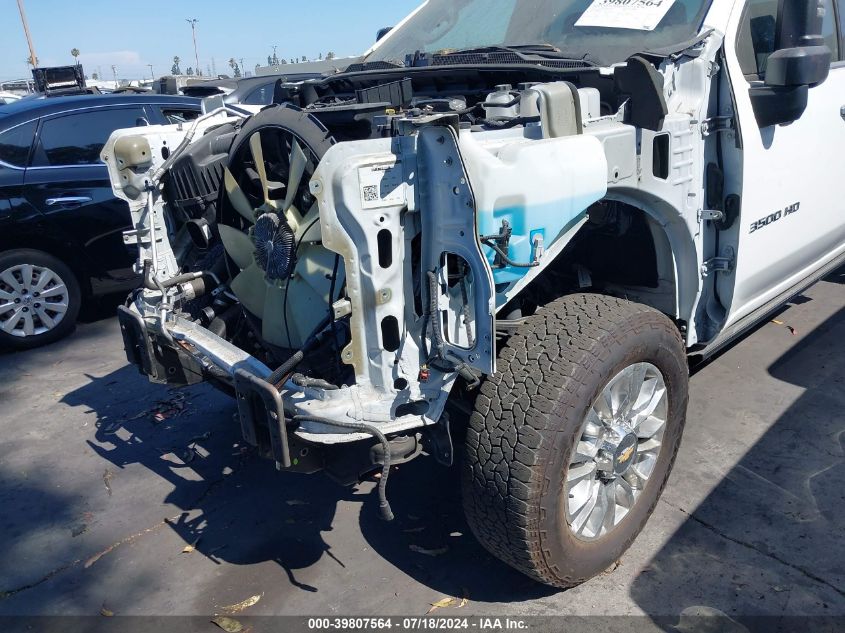 2022 Chevrolet Silverado 3500Hd 4Wd Standard Bed High Country VIN: 2GC4YVEY3N1215762 Lot: 39807564