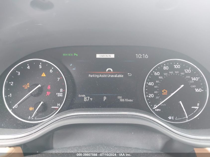 2022 Toyota Avalon Touring VIN: 4T1HZ1FB6NU071819 Lot: 39807566