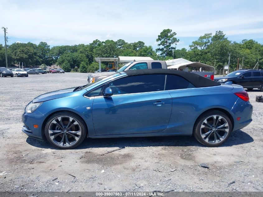 2016 Buick Cascada Premium VIN: W04WT3N55GG058625 Lot: 39807583