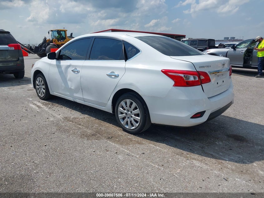 VIN 3N1AB7APXKY228294 2019 NISSAN SENTRA S