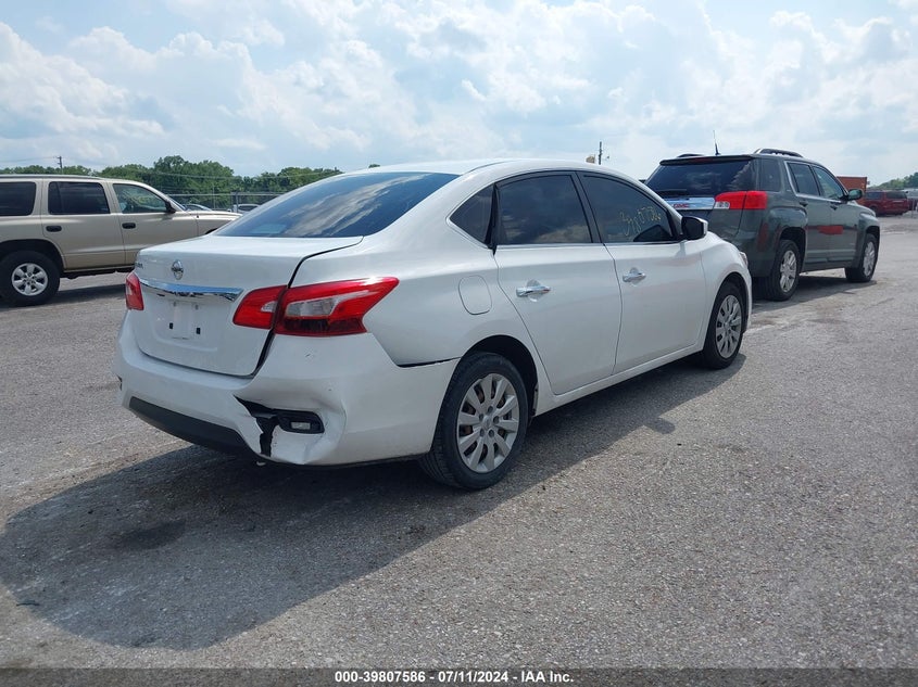 VIN 3N1AB7APXKY228294 2019 NISSAN SENTRA S