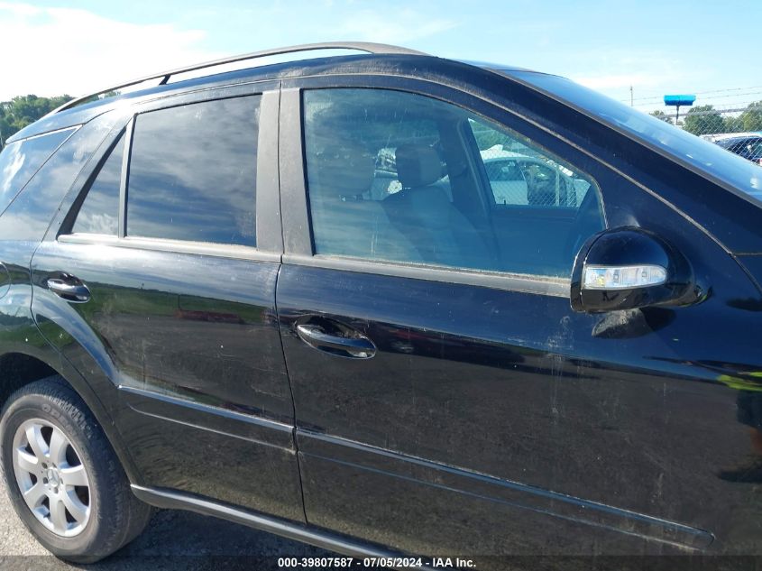 2006 Mercedes-Benz Ml 350 4Matic VIN: 4JGBB86E66A123529 Lot: 39807587