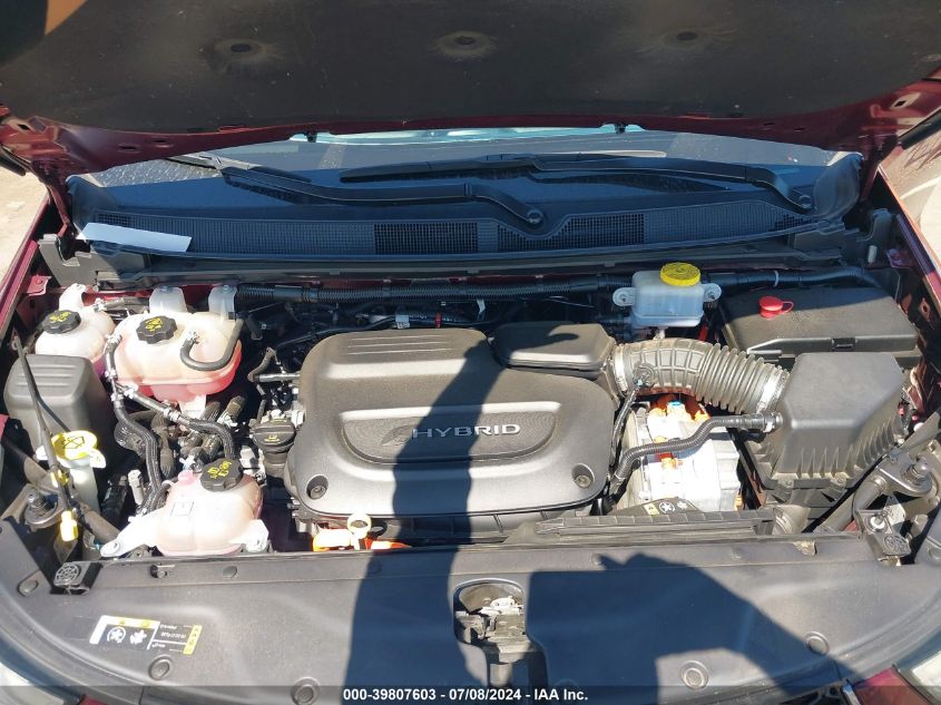 2021 Chrysler Pacifica Hybrid Touring L VIN: 2C4RC1L75MR603258 Lot: 39807603