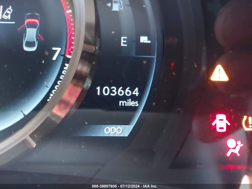 2017 Lexus Is 200T VIN: JTHBA1D22H5051858 Lot: 39807605