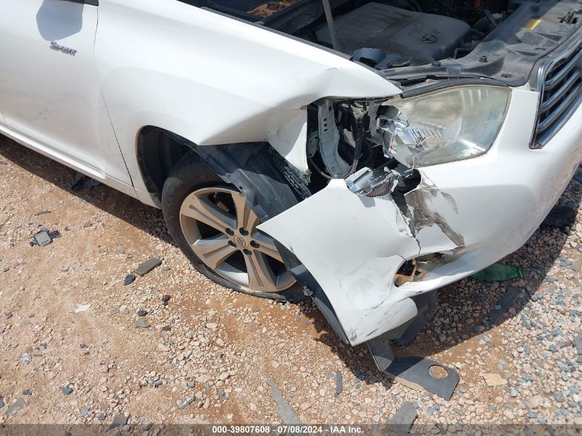 2008 Toyota Highlander Sport VIN: JTEES43A182039980 Lot: 39807608