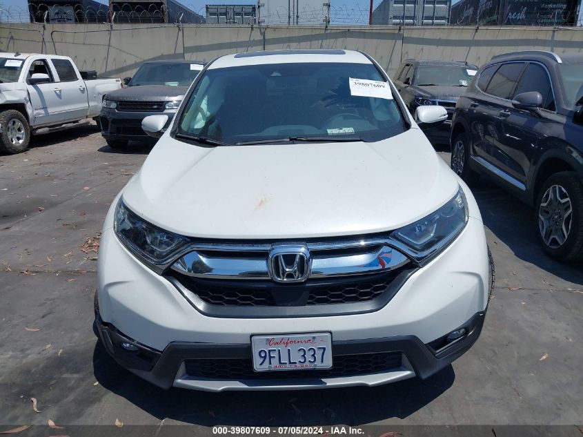 2019 Honda Cr-V Ex VIN: 7FARW1H55KE018692 Lot: 39807609