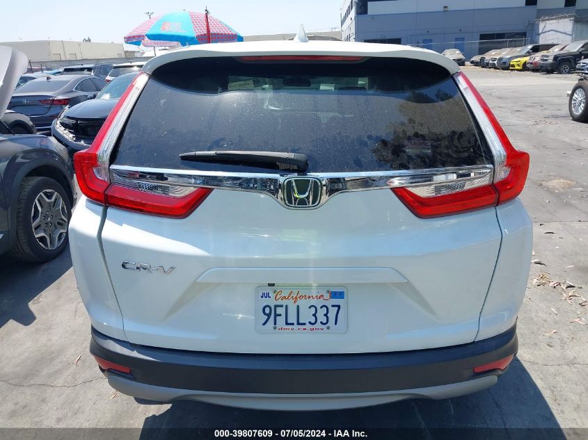 2019 Honda Cr-V Ex VIN: 7FARW1H55KE018692 Lot: 39807609