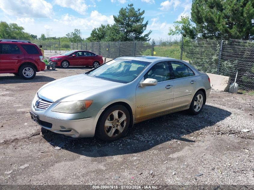2006 Acura Rl 3.5 VIN: JH4KB16536C005016 Lot: 39807615
