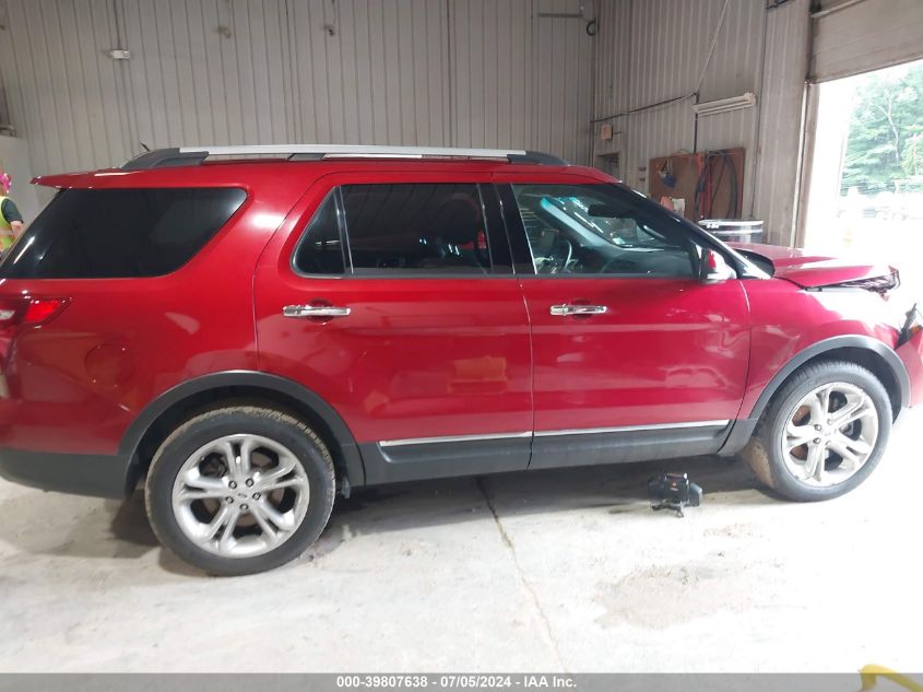 2013 Ford Explorer Limited VIN: 1FM5K8F88DGC86152 Lot: 39807638