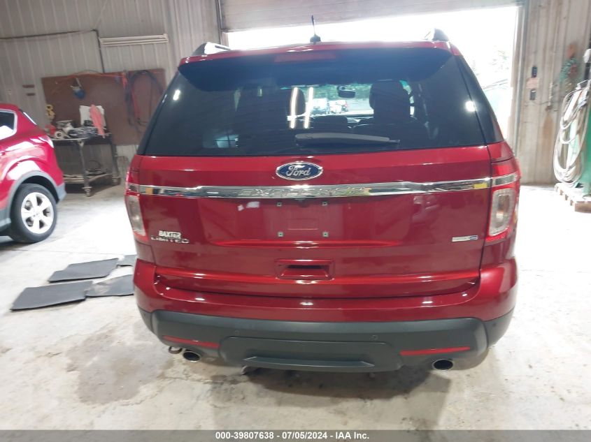 2013 Ford Explorer Limited VIN: 1FM5K8F88DGC86152 Lot: 39807638