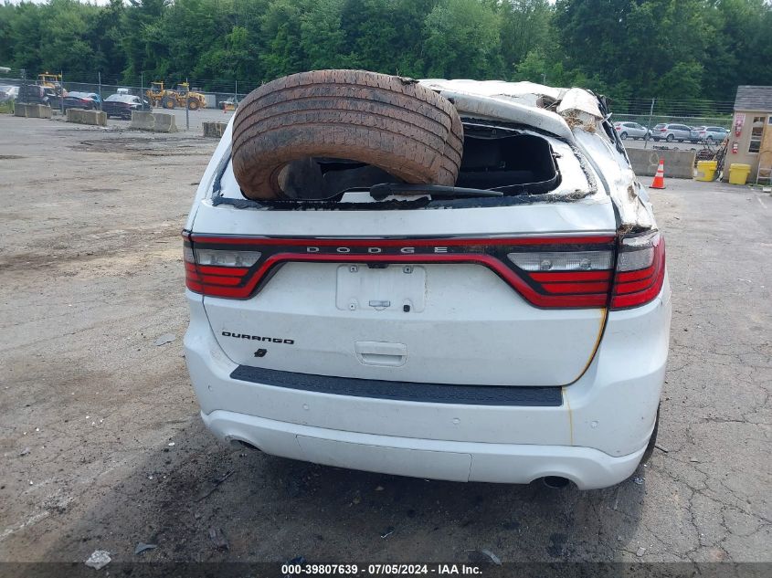 2018 Dodge Durango Sxt Awd VIN: 1C4RDJAG8JC324312 Lot: 39807639