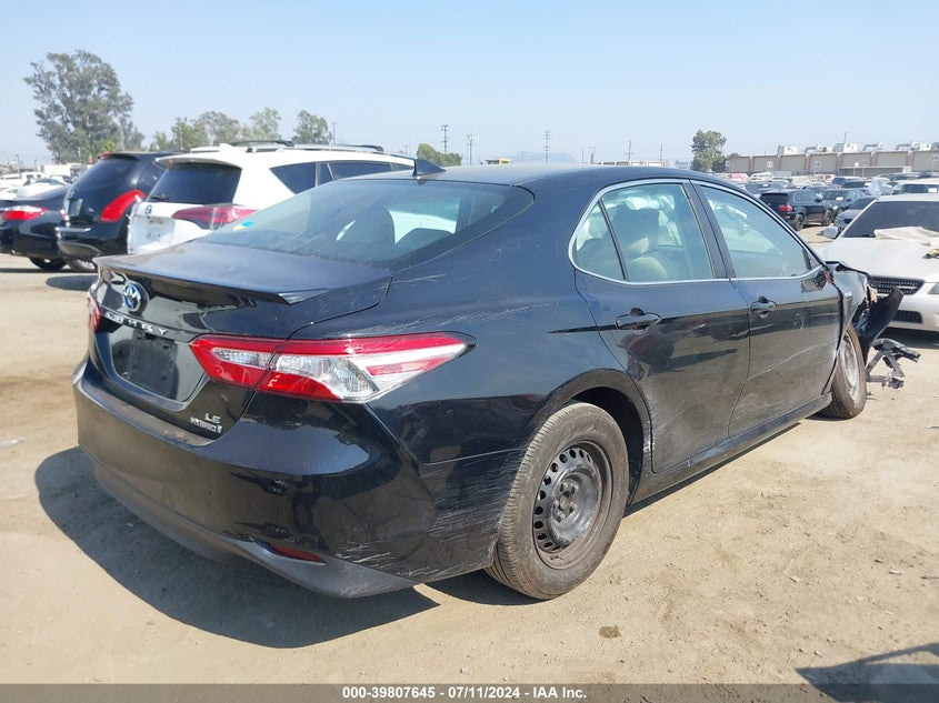 2019 TOYOTA CAMRY HYBRID LE - 4T1B31HK7KU513426