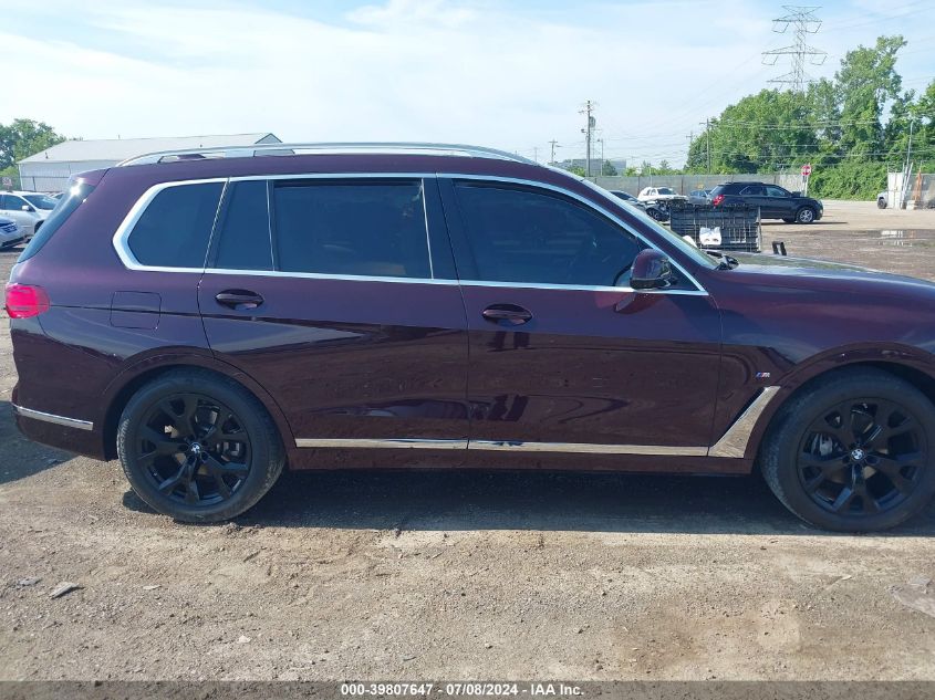 5UXCW2C01N9K10546 2022 BMW X7 xDrive40I