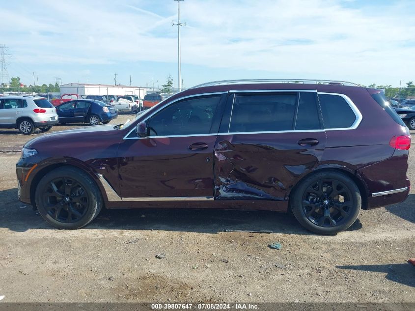 5UXCW2C01N9K10546 2022 BMW X7 xDrive40I