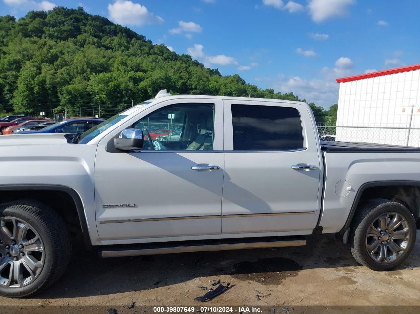 2016 GMC Sierra 1500 Denali VIN: 3GTU2PECXGG369462 Lot: 39807649