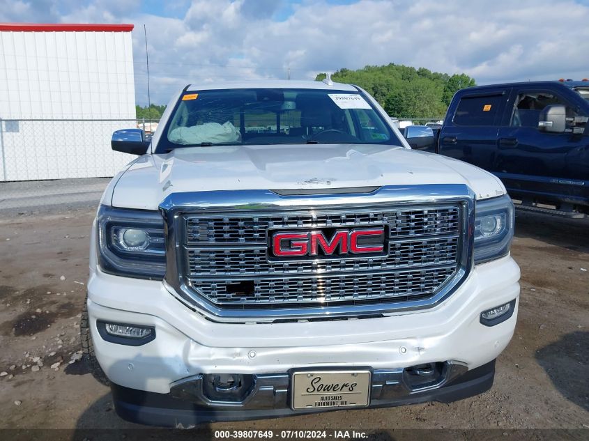 2016 GMC Sierra 1500 Denali VIN: 3GTU2PECXGG369462 Lot: 39807649