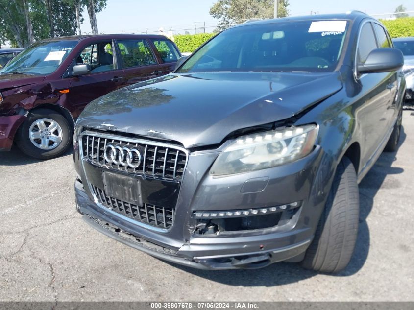 2012 Audi Q7 3.0T Premium VIN: WA1LGAFE3CD005055 Lot: 39807678