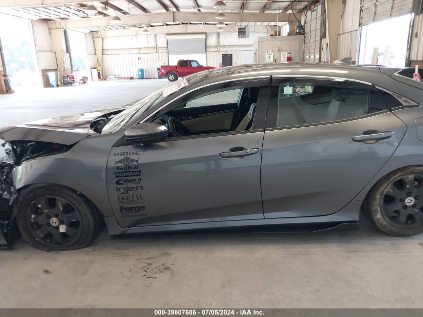 2018 Honda Civic Ex VIN: SHHFK7H56JU416844 Lot: 39807686