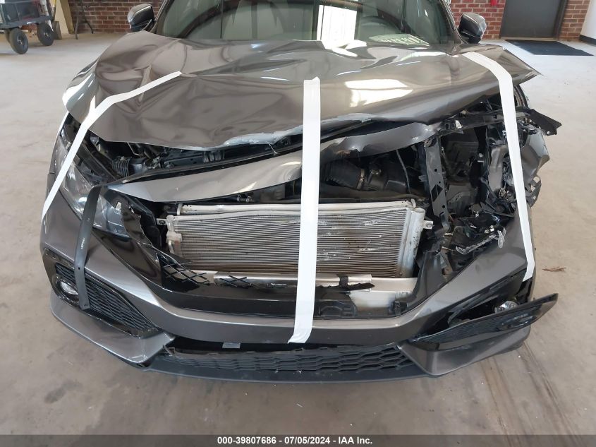 2018 Honda Civic Ex VIN: SHHFK7H56JU416844 Lot: 39807686