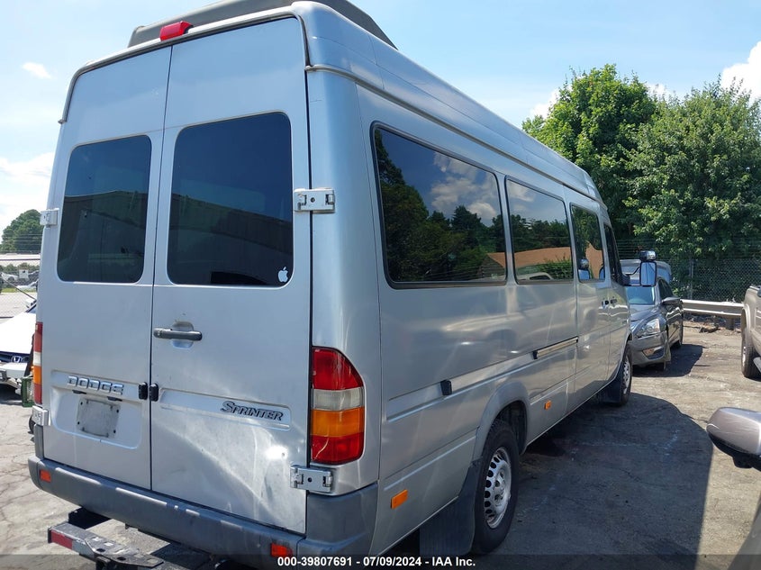 2004 Dodge Sprinter Wagon 2500 High Roof VIN: WD5PD744X45678094 Lot: 39807691