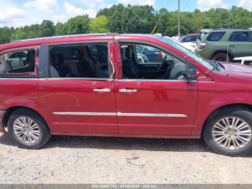 2013 Chrysler Town & Country Limited VIN: 2C4RC1GG9DR595322 Lot: 39807702