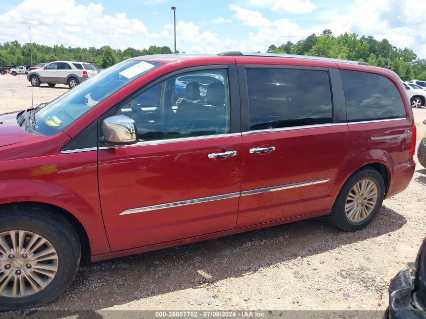 2013 Chrysler Town & Country Limited VIN: 2C4RC1GG9DR595322 Lot: 39807702