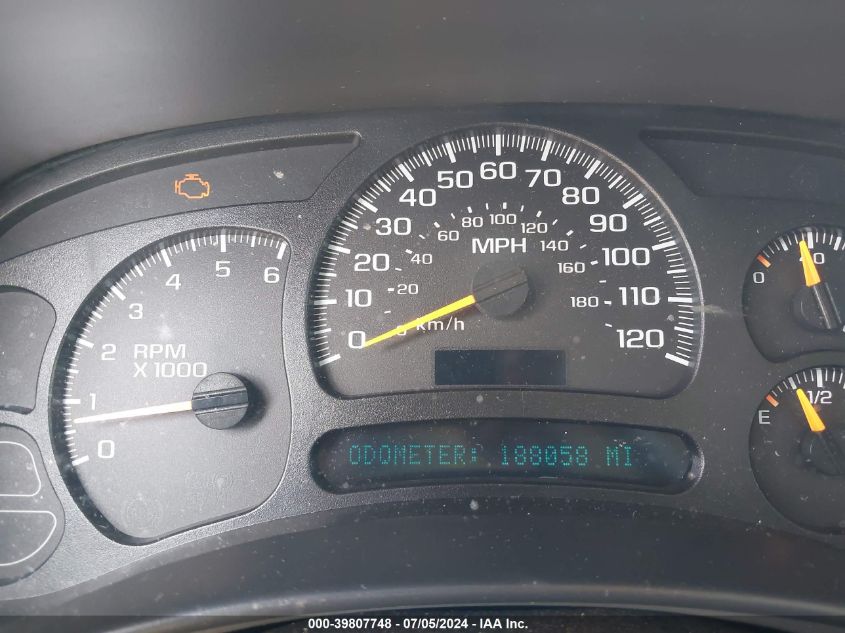 2005 Chevrolet Tahoe Ls VIN: 1GNEC13T45R149630 Lot: 39807748