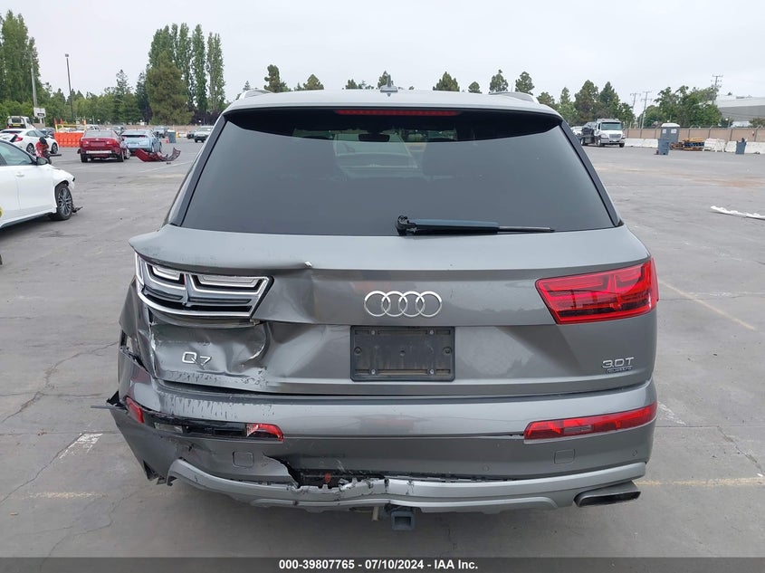 2018 AUDI Q7 3.0T PREMIUM - WA1VAAF71JD026415