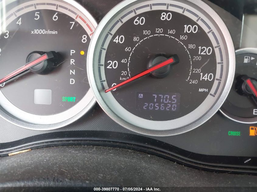 2005 Subaru Outback 3.0R L.l. Bean Edition VIN: 4S4BP86C454338971 Lot: 39807770