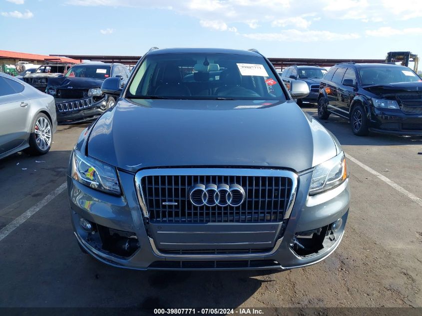 2012 Audi Q5 2.0T Premium VIN: WA1LFAFP9CA052256 Lot: 39807771