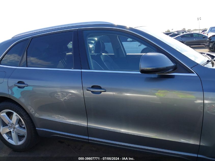 2012 Audi Q5 2.0T Premium VIN: WA1LFAFP9CA052256 Lot: 39807771