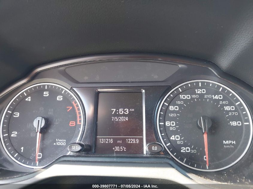 2012 Audi Q5 2.0T Premium VIN: WA1LFAFP9CA052256 Lot: 39807771