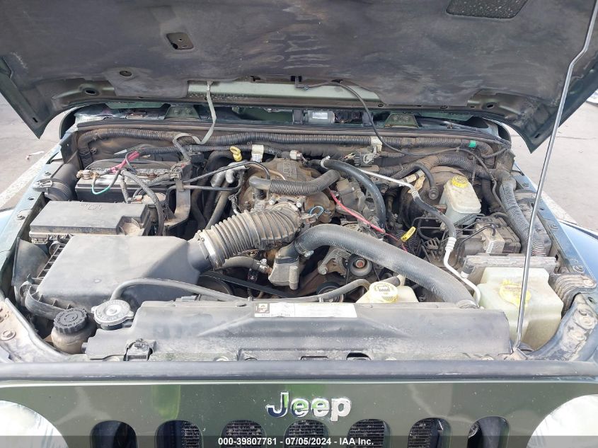 2007 Jeep Wrangler Unlimited Sahara VIN: 1J8GA59137L149640 Lot: 39807781