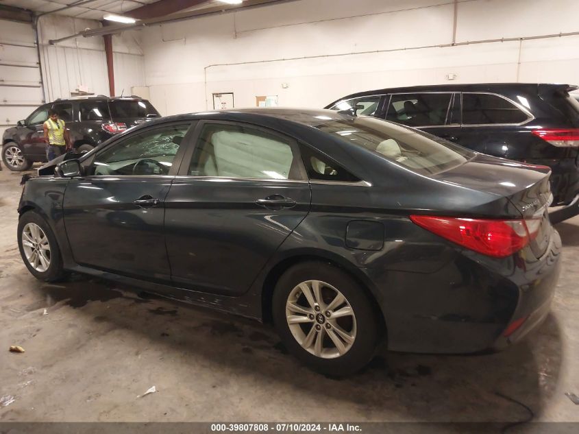 2014 Hyundai Sonata Gls VIN: 5NPEB4AC1EH927101 Lot: 39807808