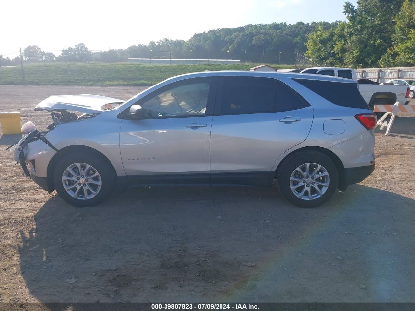 2021 Chevrolet Equinox Ls VIN: 3GNAXHEV2MS163239 Lot: 39807823